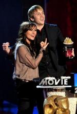 Роб и Брайана на премии MTV-2008. Они победили в номинации "Best kiss"