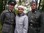 Анна Снаткина на съёмках сериала Спасти или уничтожить в Минске,играет русскую разведчицу.