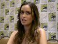 Summer Glau geeks out with Gonzogeek at Comic-Con