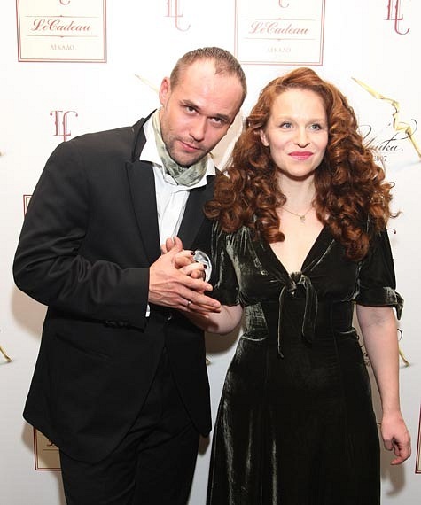 С Агриппиной Стекловой.