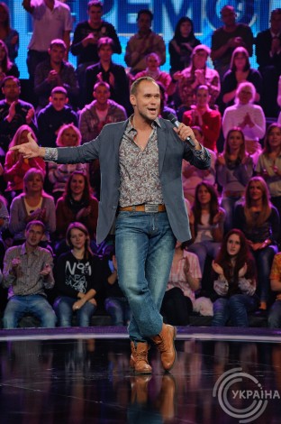 Ведущий шоу «Хвилина для перемоги»(Украина)