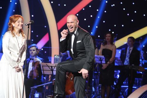 Максим и Виктория на вручении &quot;Телезвезда 2011&quot;