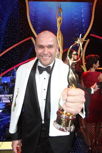 На церемонии вручения народной премии &quot;Телезвезда&quot;