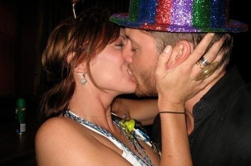 с мужем дженсеном эклзом