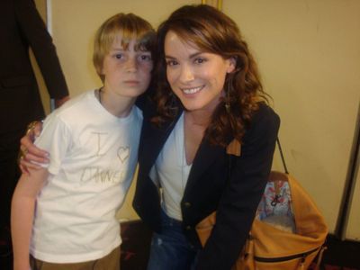 с юным фанатом