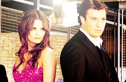 Nathan Fillion and Stana Katic