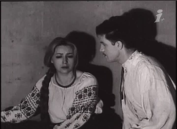 кадр из фильма-спектакля &quot;Не суждено&quot; 1967 г. актёры П.Морозенко и Г.Яблонская
