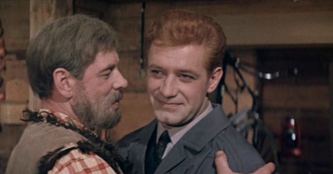 кадр из фильма &quot;Нечаяная любовь&quot; 1970 г. актёры П.Морозенко и Г.Жженов