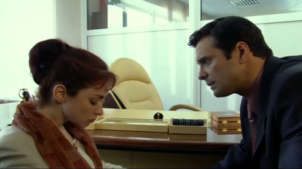 С Анной Большовой.&quot;Любовь и страхи Марии&quot;2007.