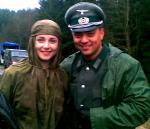 Анна Снаткина на съёмках сериала "Спасти или уничтожить" в Минске.