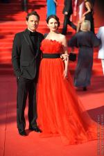 Виктор Васильев и Анна Снаткина на церемонии открытия 35-го ММКФ,20 июня 2013 год