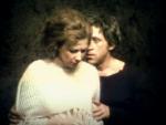 А.Демидова и В.Высоцкий в спектакле "Гамлет"