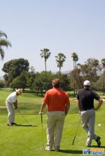 на турнире по гольфу DGA Foundation Golf Tournament 29 июня 2011г.