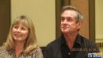Родители Дженсена, Донна и Алан, на конвенции в Далласе.