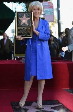 Хелен Миррен стала обладательницей звезды на Аллее Славы