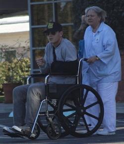 Алексей Воробьев пересел в инвалидное кресло