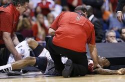 Баскетболист Кевин Уейр сильно травмирован
