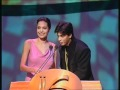 IIFA 2000 Shahrukh Khan & Angelina Jolie share the stage as co-presenters at 1st IIFA.avi