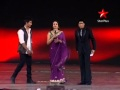 Shahrukh Khan, Shahid Kapoor and Hema Malini at 17th Star Screen Awards 2011