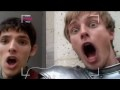 Colin Morgan and  Bradley James - You're the voice