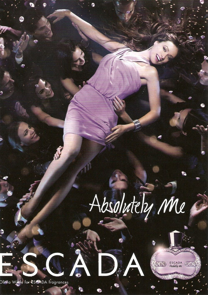 Olivia Wilde Escada Fragrance &quot;Absolutely Me&quot;