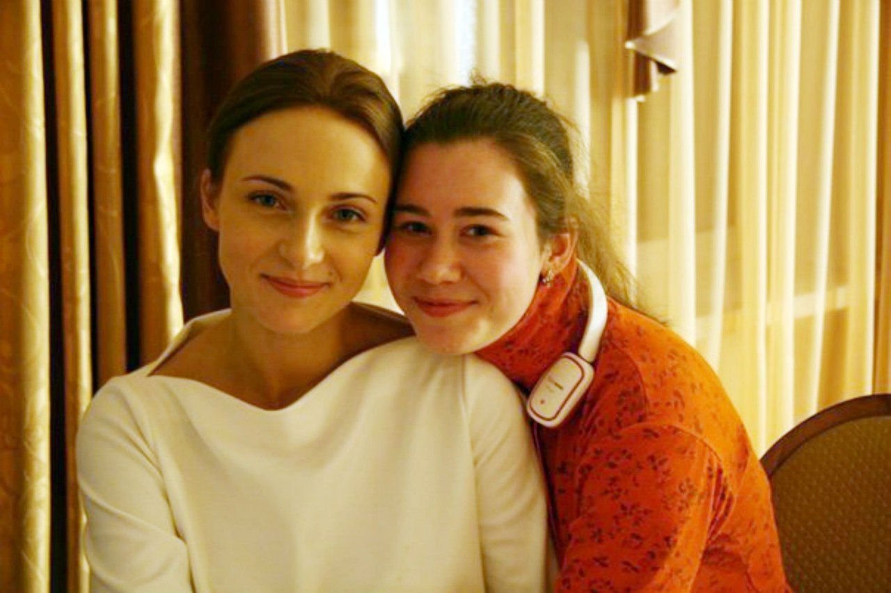 Анна Снаткина и ее дочь