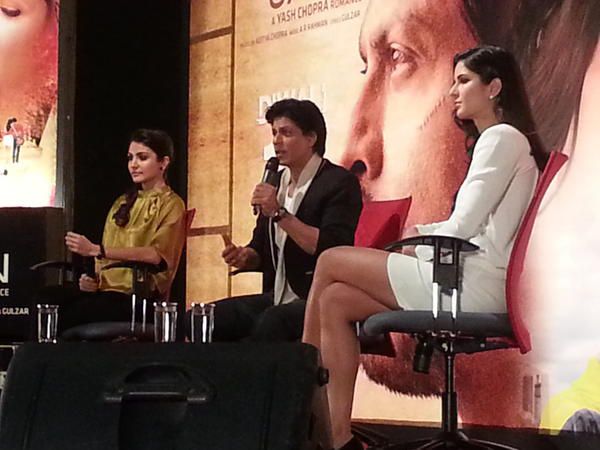 Shah Rukh, Katrina and Anushka at JTHJ event
