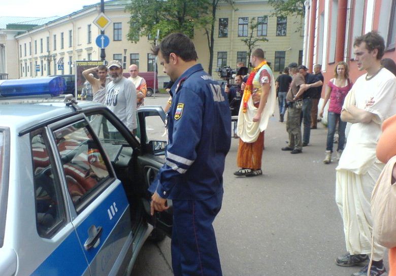 Съёмки серии Последняя песня 21.06.2010